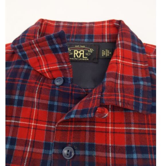 RRL Ralph Lauren Carter Camp Check Shirt - Picture 9 of 15